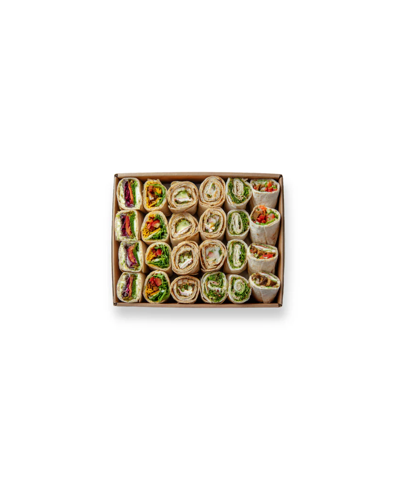 Vegetarian/Vegan Wrap Box (24 pieces)